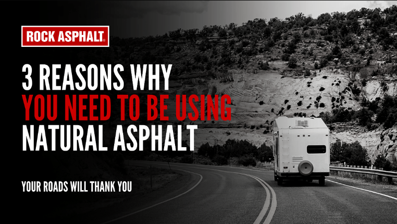 using natural asphalt
