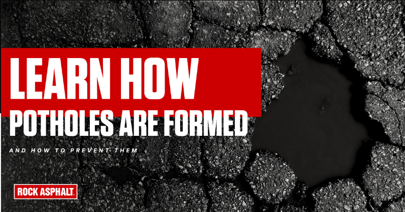 how are potholes formed